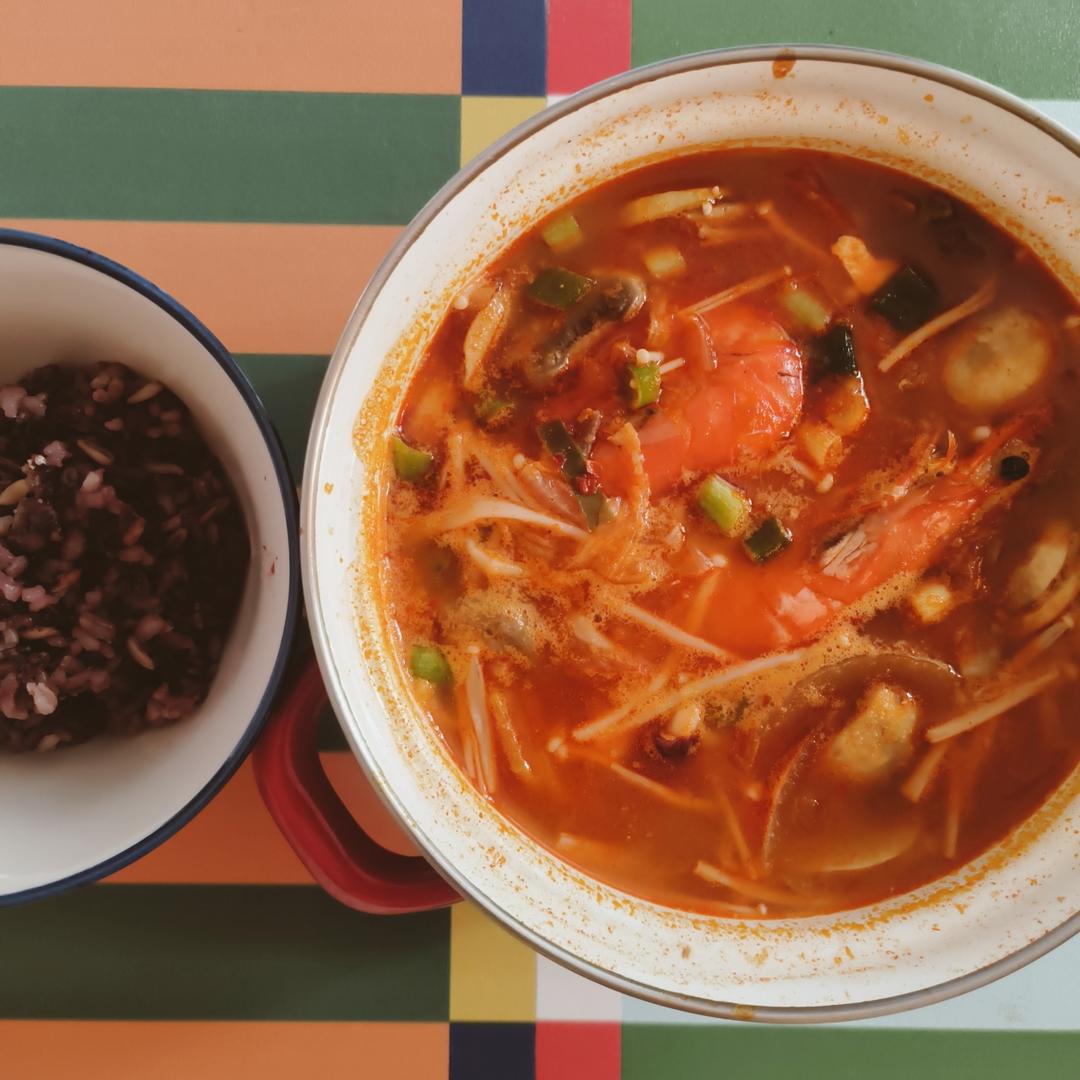 泡菜牛肉汤