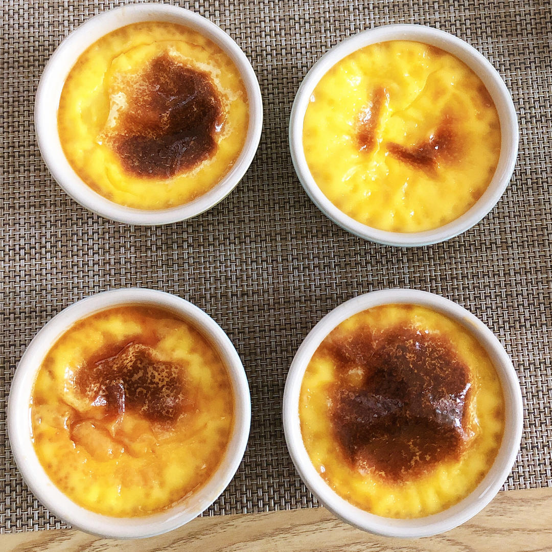 法式焦糖布丁Creme brulee（消耗淡奶油）