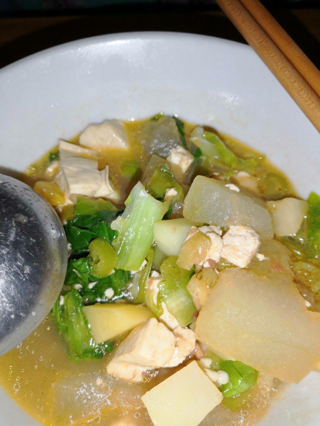 土豆炖茄子(东北菜)