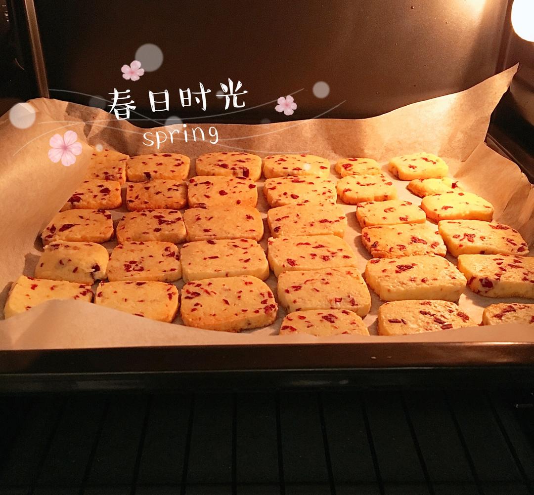 蔓越莓饼干（君之配方改良，易操作版）