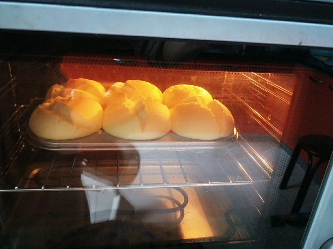 简易版六连杯戚风小蛋糕