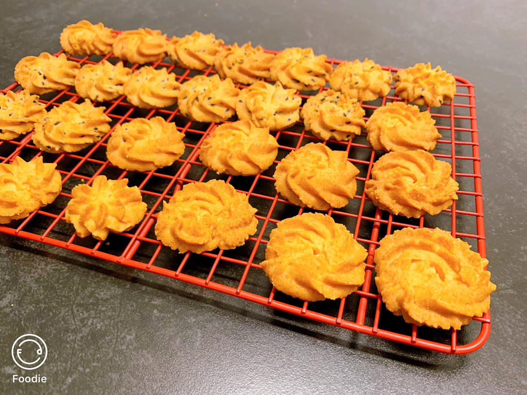 酥到掉渣的网红曲奇 牛油小花 媲美珍妮曲奇