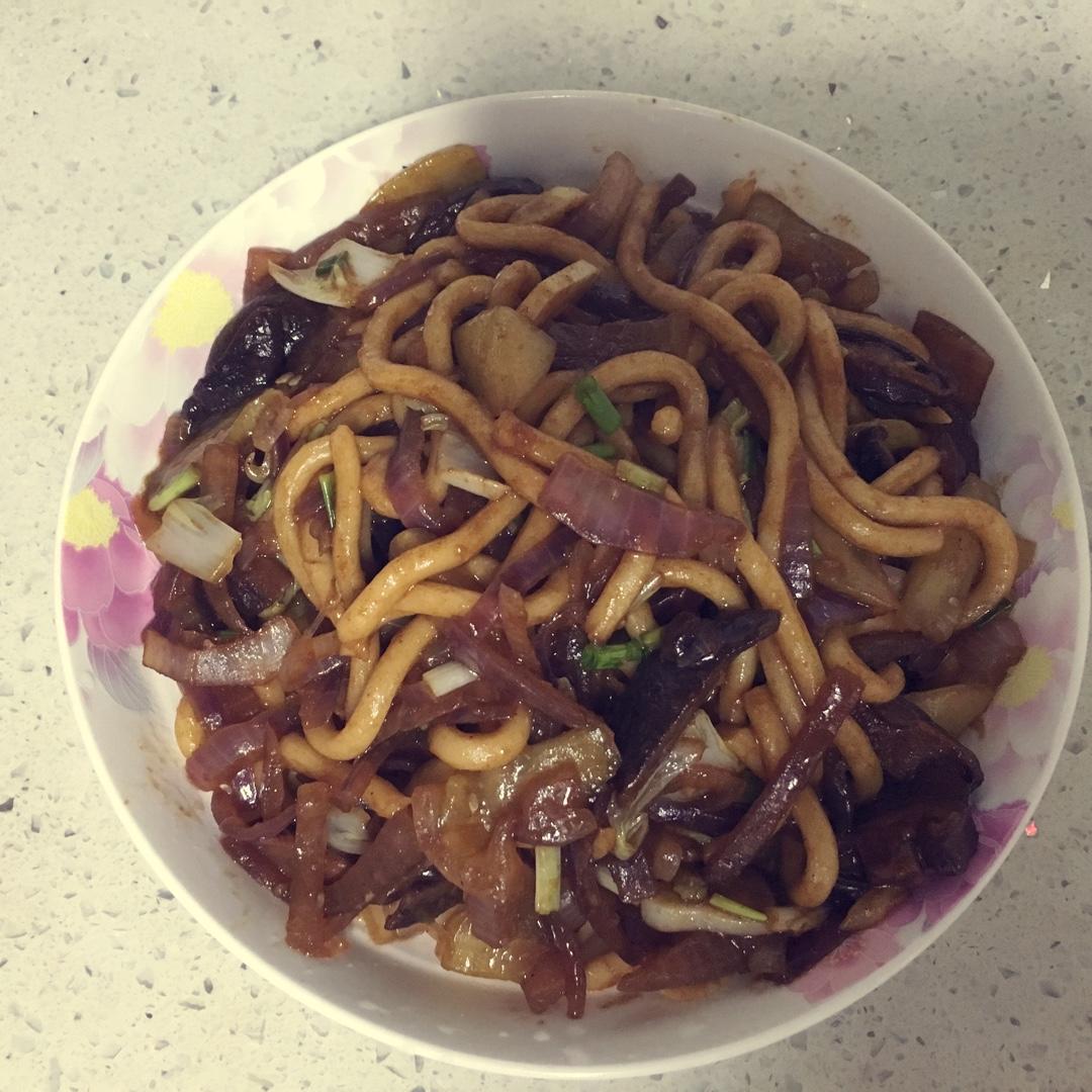 炒乌冬面