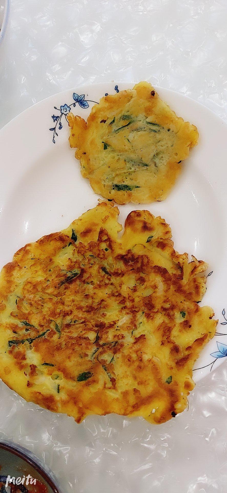 黄瓜鸡蛋饼