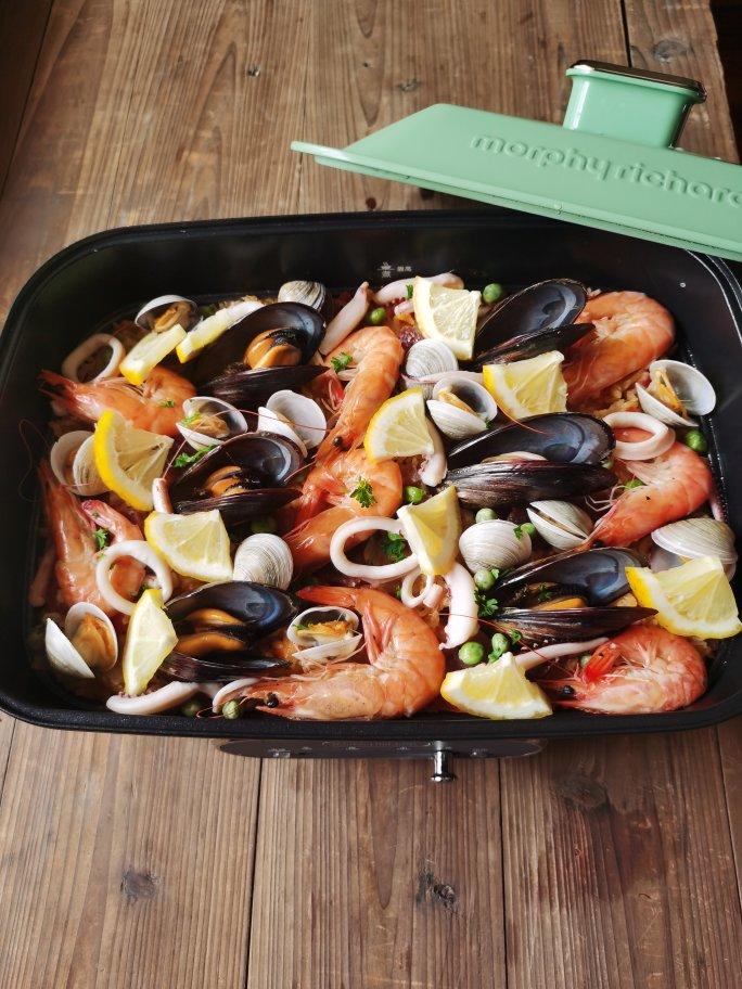 【曼食慢语】Seafood Paella 西班牙海鲜饭