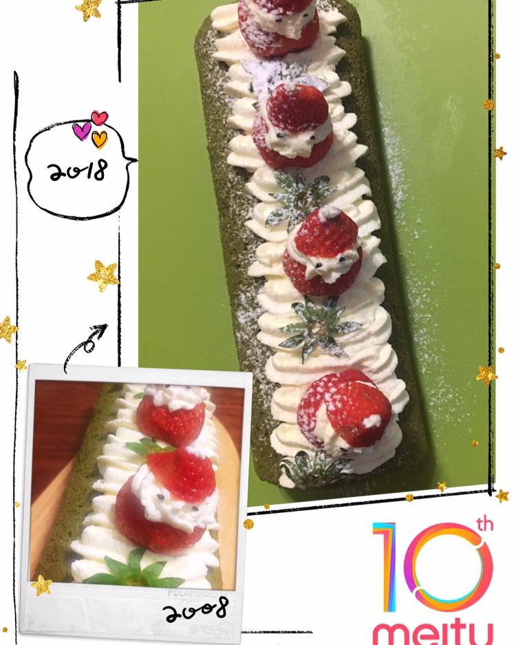 抹茶蜜豆蛋糕卷
