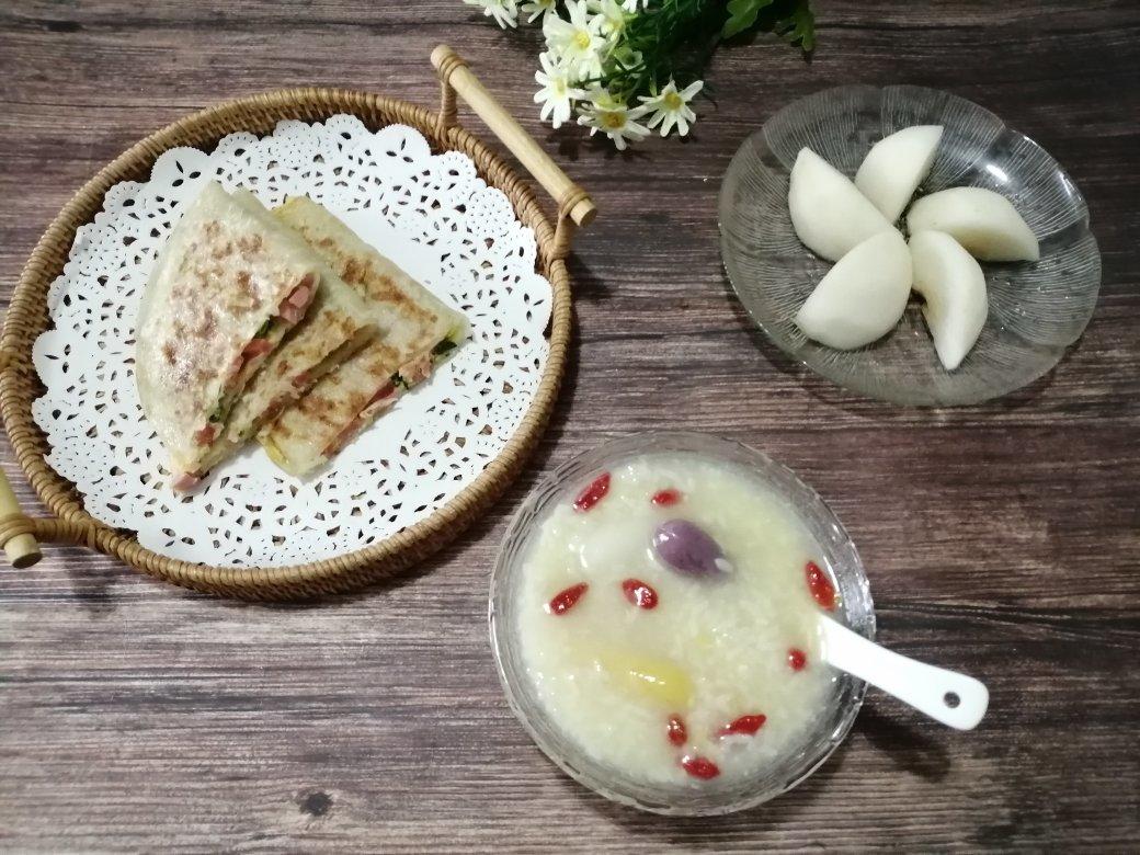 💯超好吃🉐手抓饼香葱鸡蛋饼