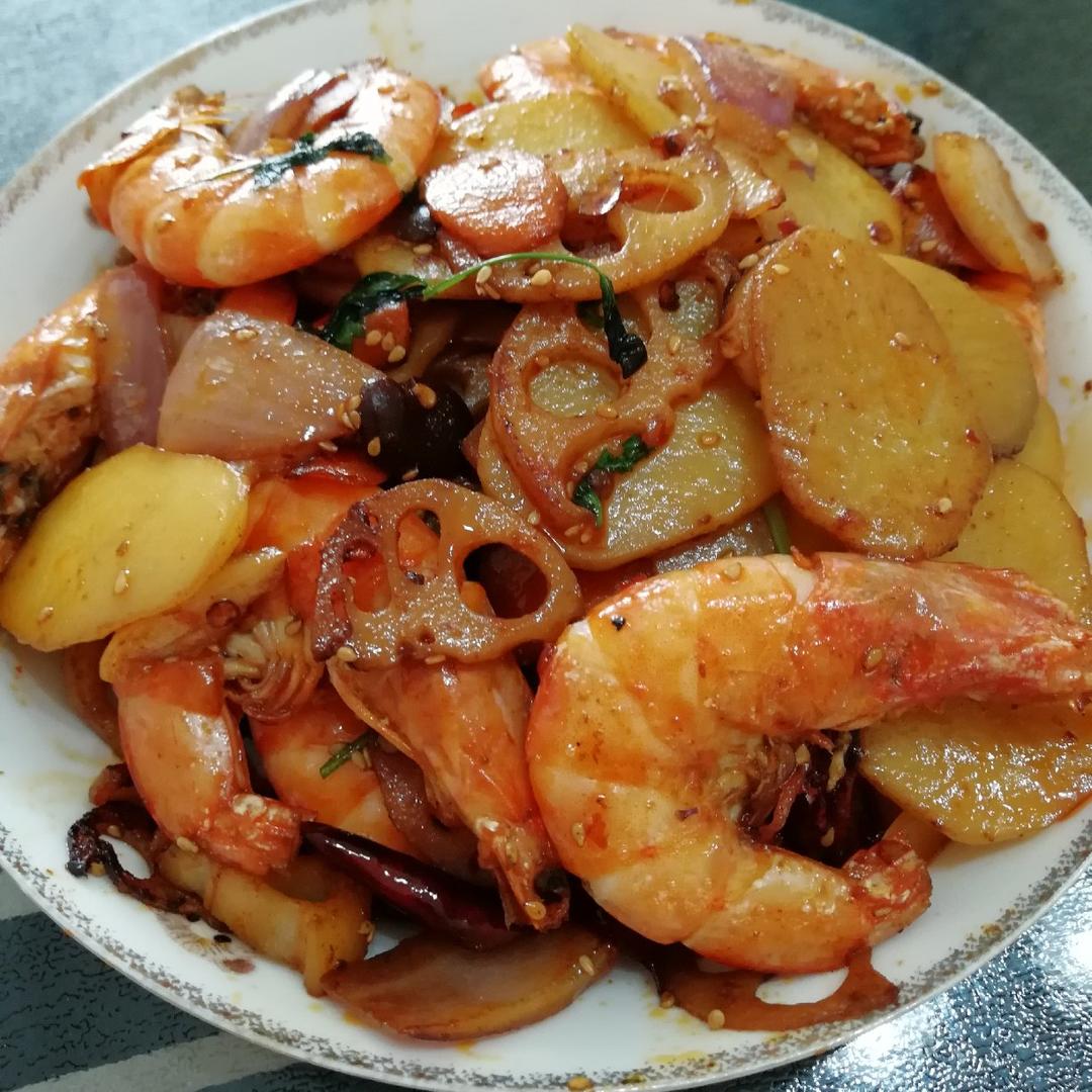 干锅虾虾（最详细的图文解说）