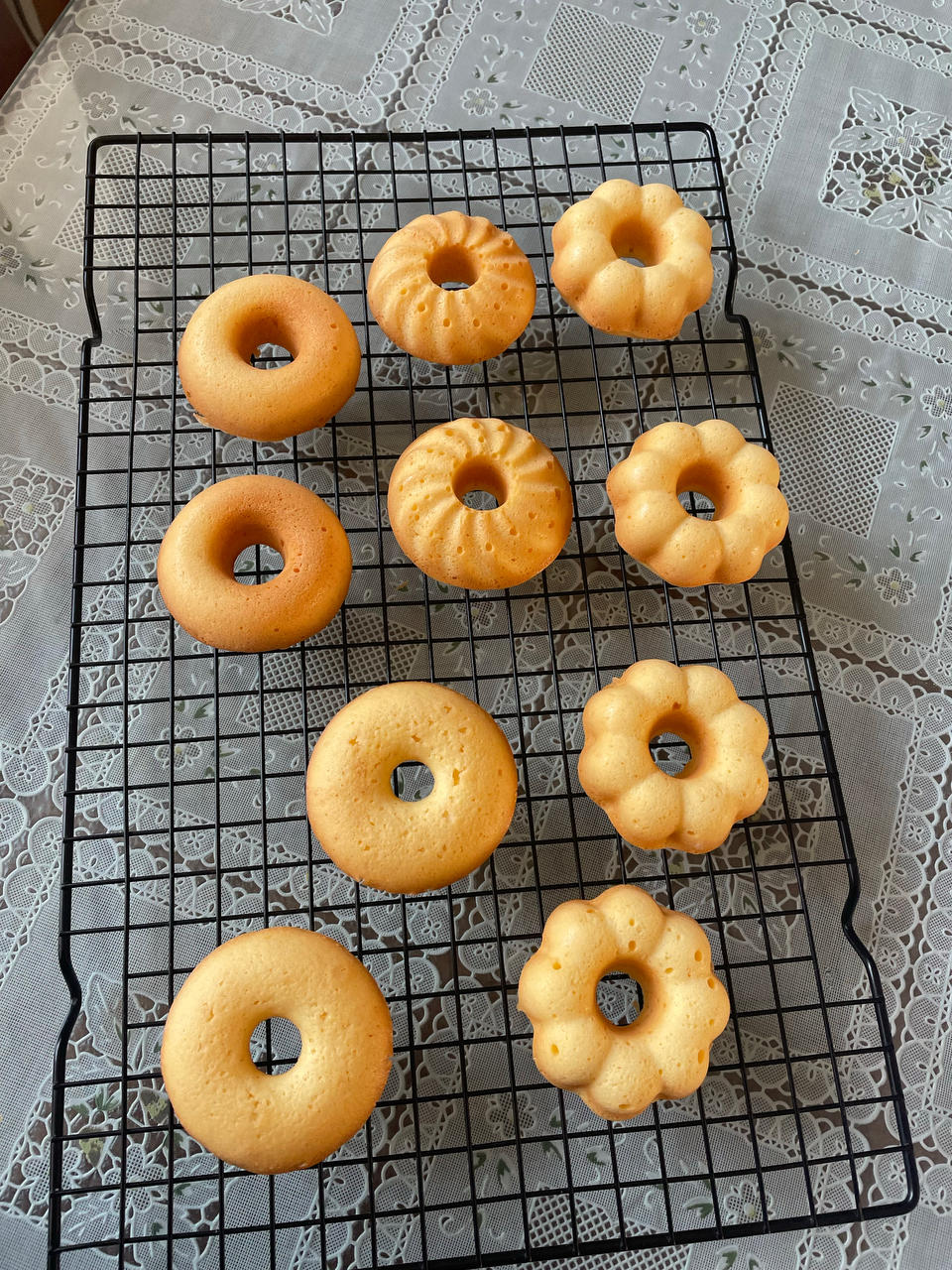 三花形烤箱甜甜圈🍩