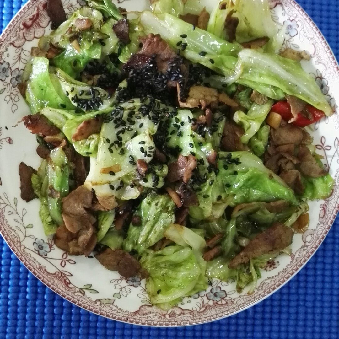 炝炒包心菜