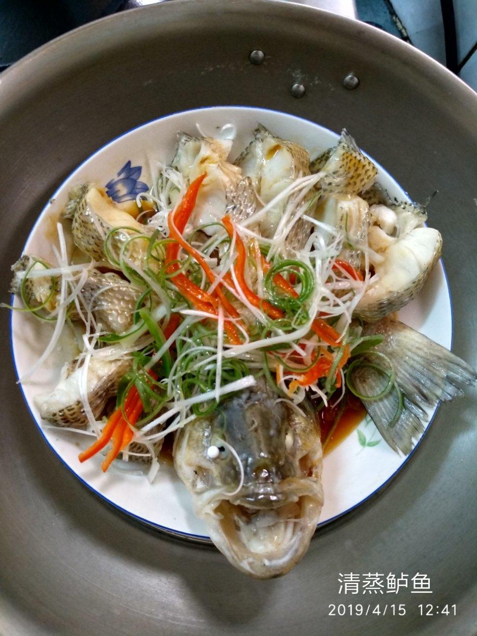 清蒸鲈鱼