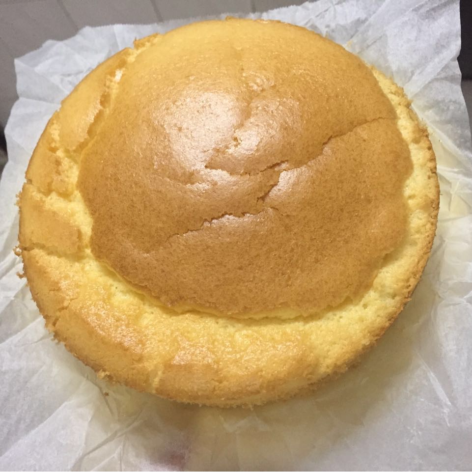 乳酪戚风蛋糕(6寸2蛋)