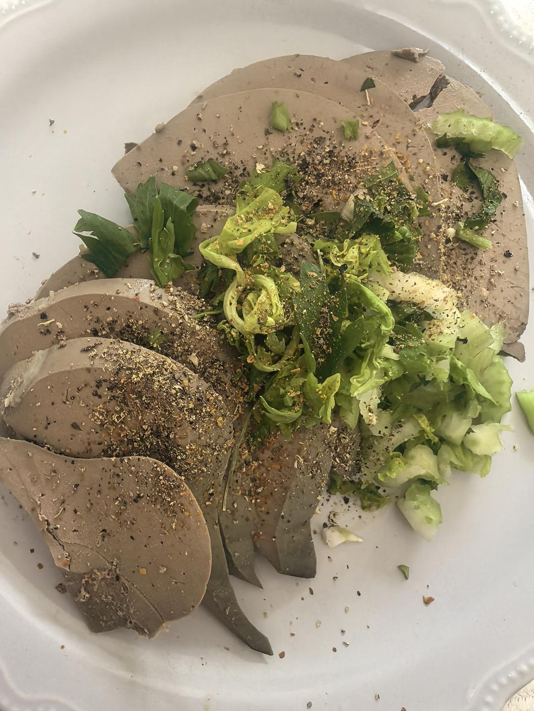 白味噌盐水羊肝