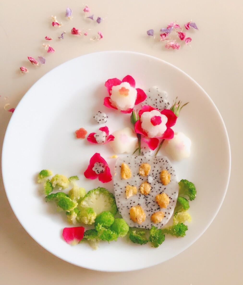 早餐 馒头的春天(创意盘饰摆盘拼盘) 逃-20做的馒头的春天(创意盘饰摆