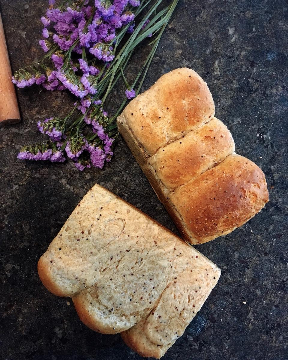 100%纯全麦藜麦吐司 波兰种