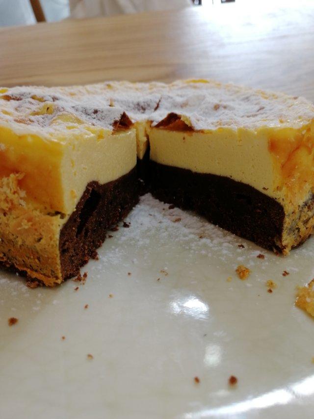 手机用户2624_ojn8做的布朗尼芝士蛋糕