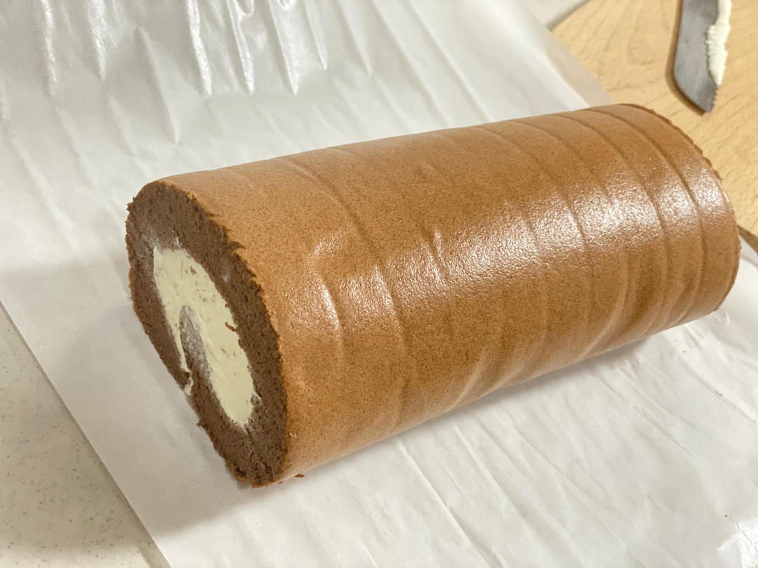 蛋糕卷这样做‼️不掉皮不开裂（小视频食谱）