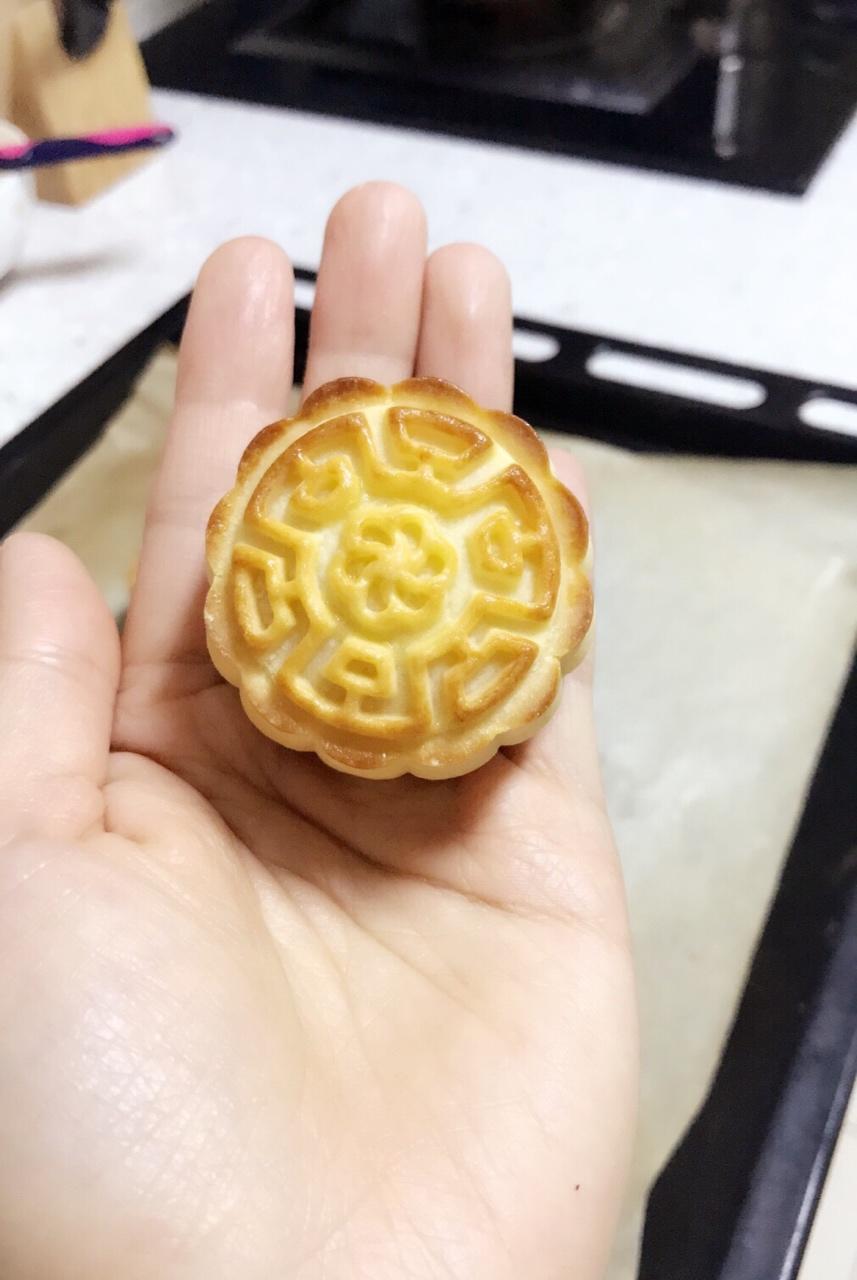 流心奶黄月饼（无吉士粉/转化糖浆版本）【曼食慢语】