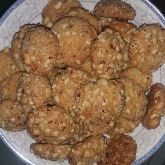 超级好吃的花生酥饼