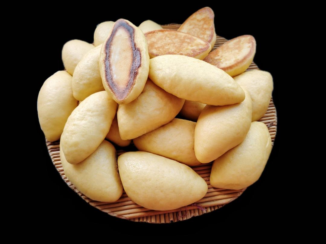 玉米面发面饼子