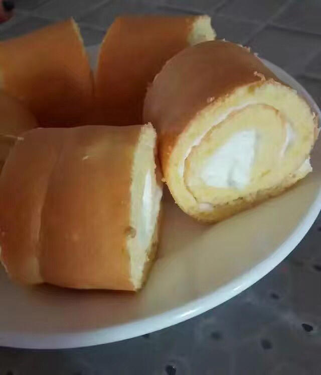 香葱肉松蛋糕卷