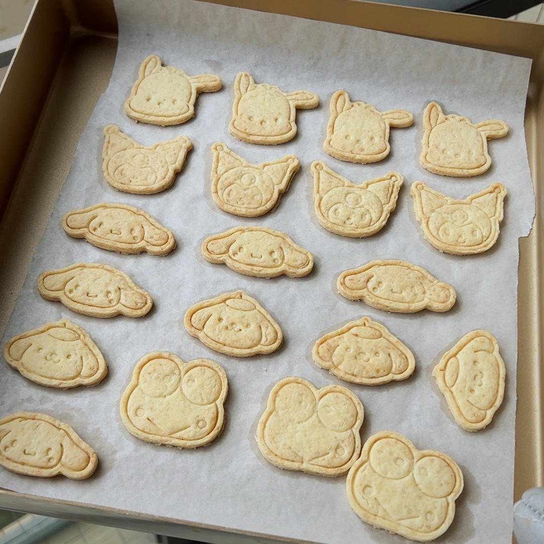 ［记录］亲子卡通饼干（儿童,新手适合）