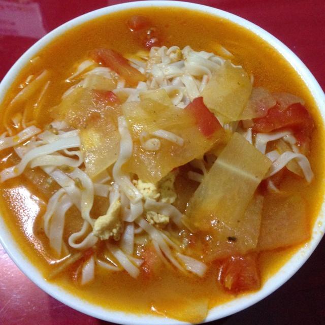 蕃茄鸡蛋冬瓜面