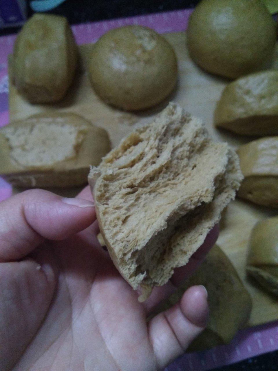 有着面包口感的红糖馒头（一次发酵）