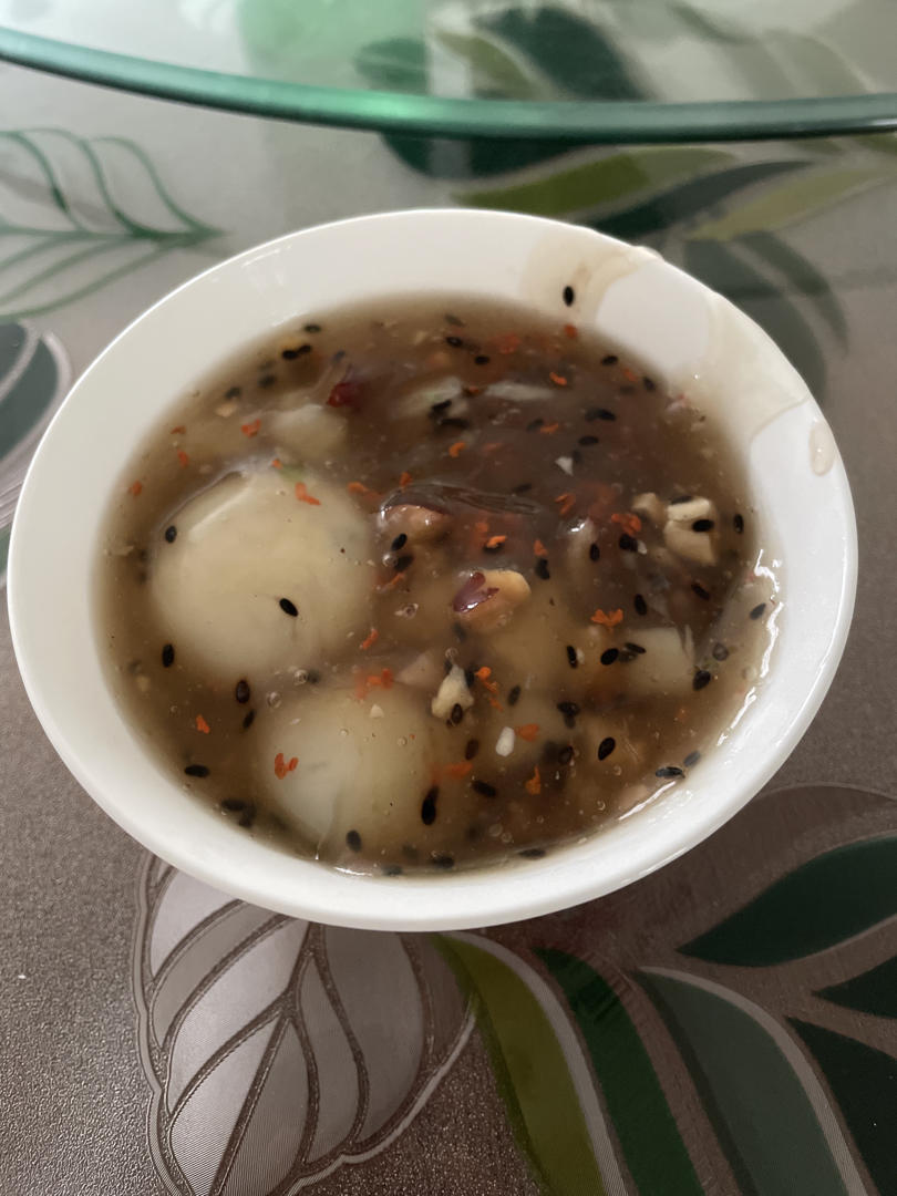 rebecca2k8y做的山粉糊台州元宵节小食