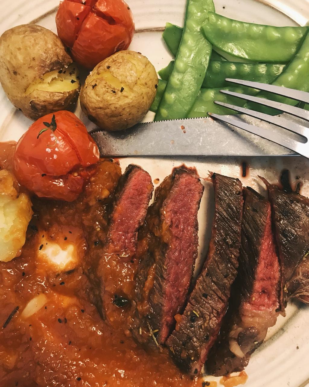 好吃到哭的煎牛排