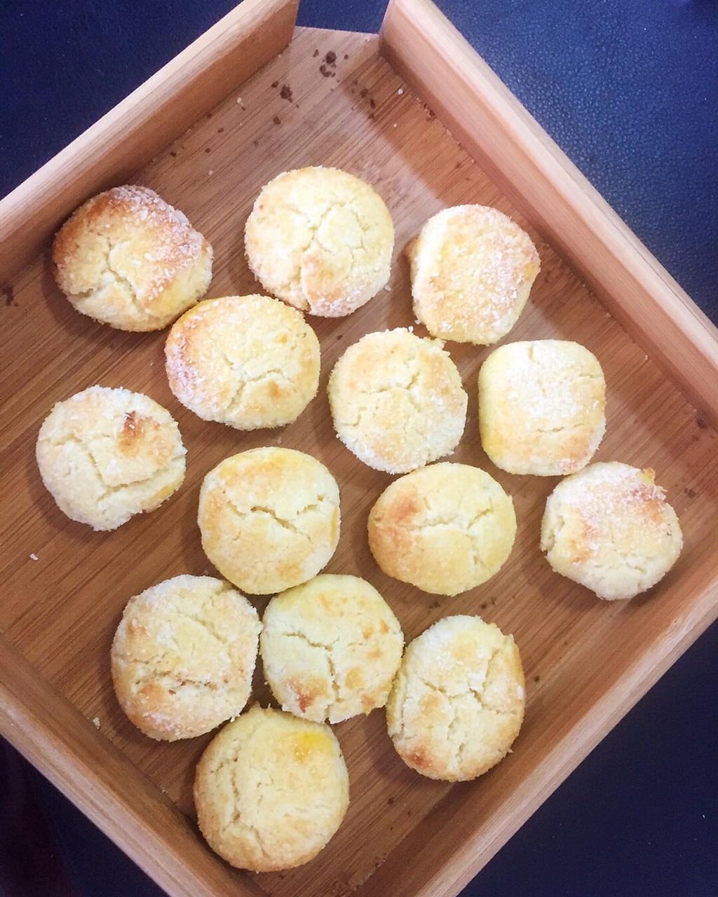 一直前行做的椰酥饼