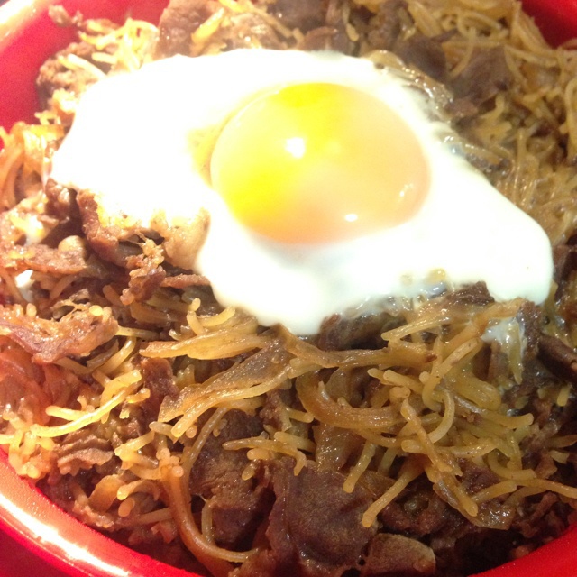 日式牛肉盖浇饭（牛丼）