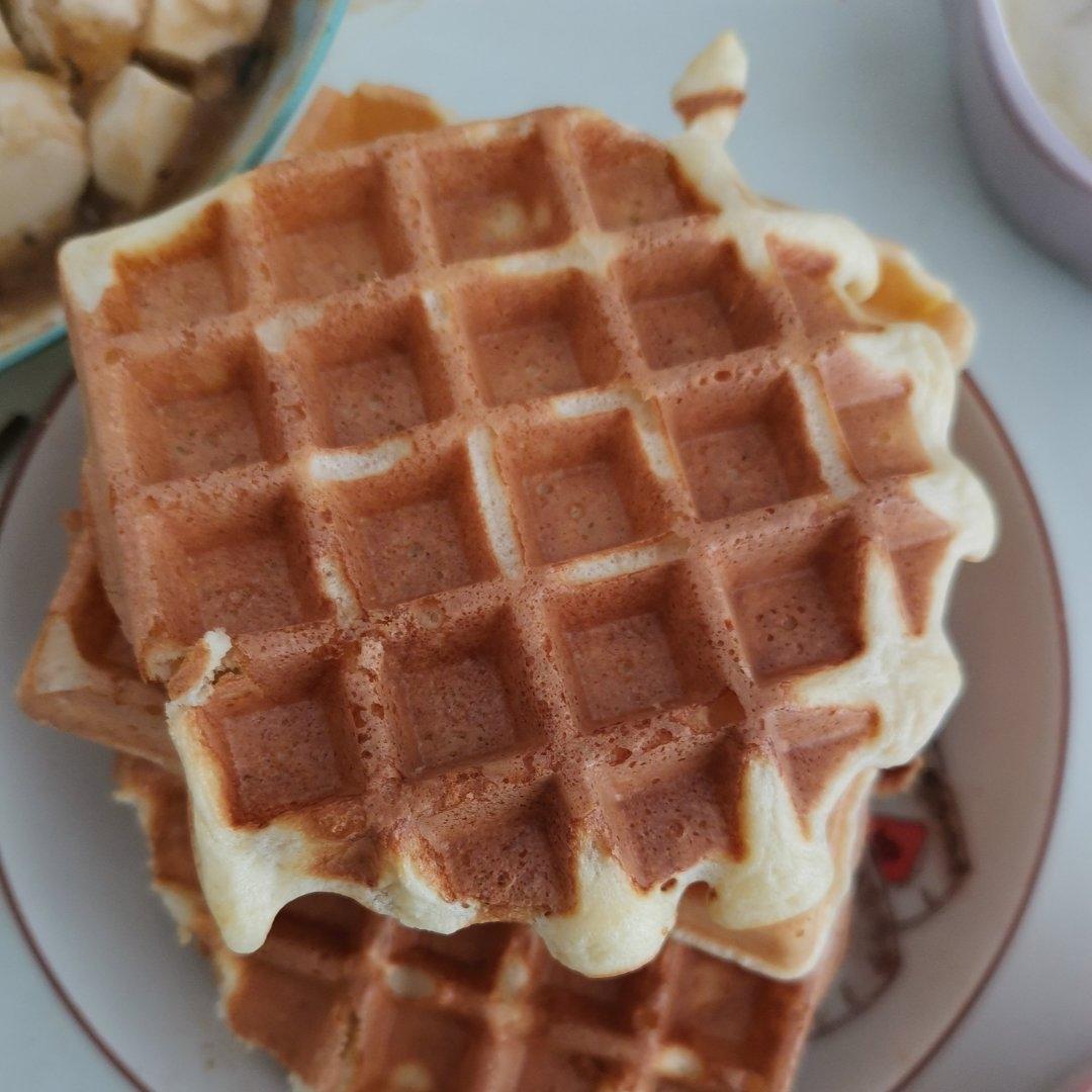 无泡打粉华夫饼(早餐机版)