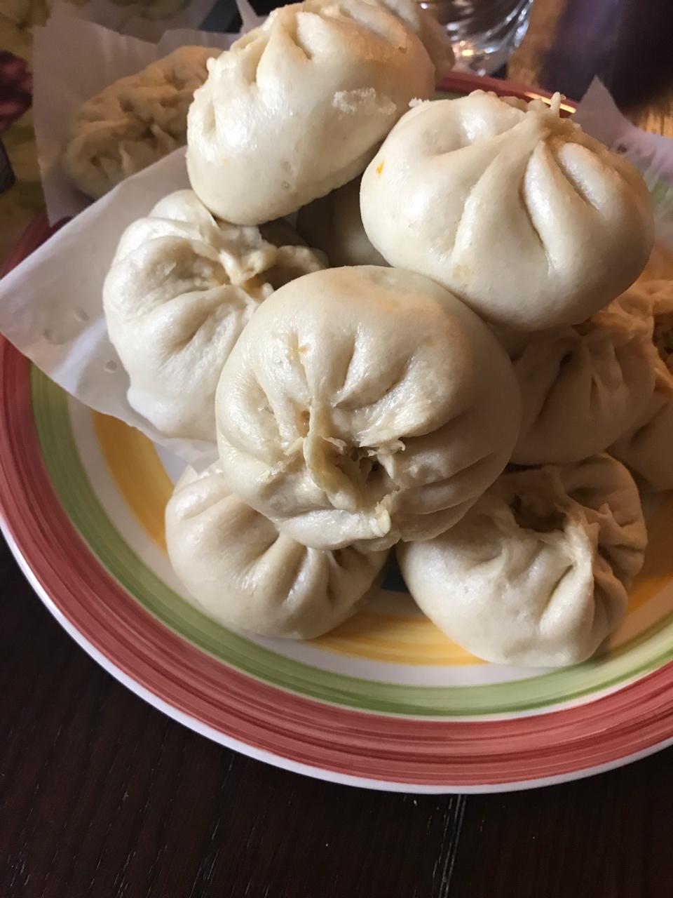 白菜猪肉馅的包子