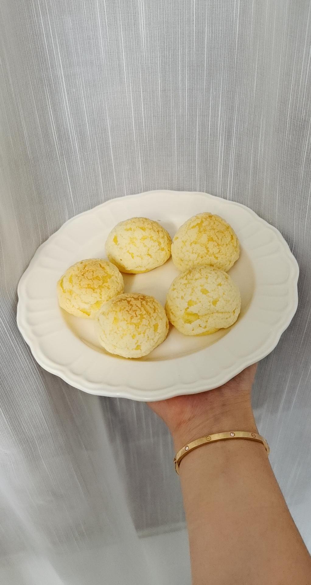 酥皮奶油泡芙--#皮黑森林#