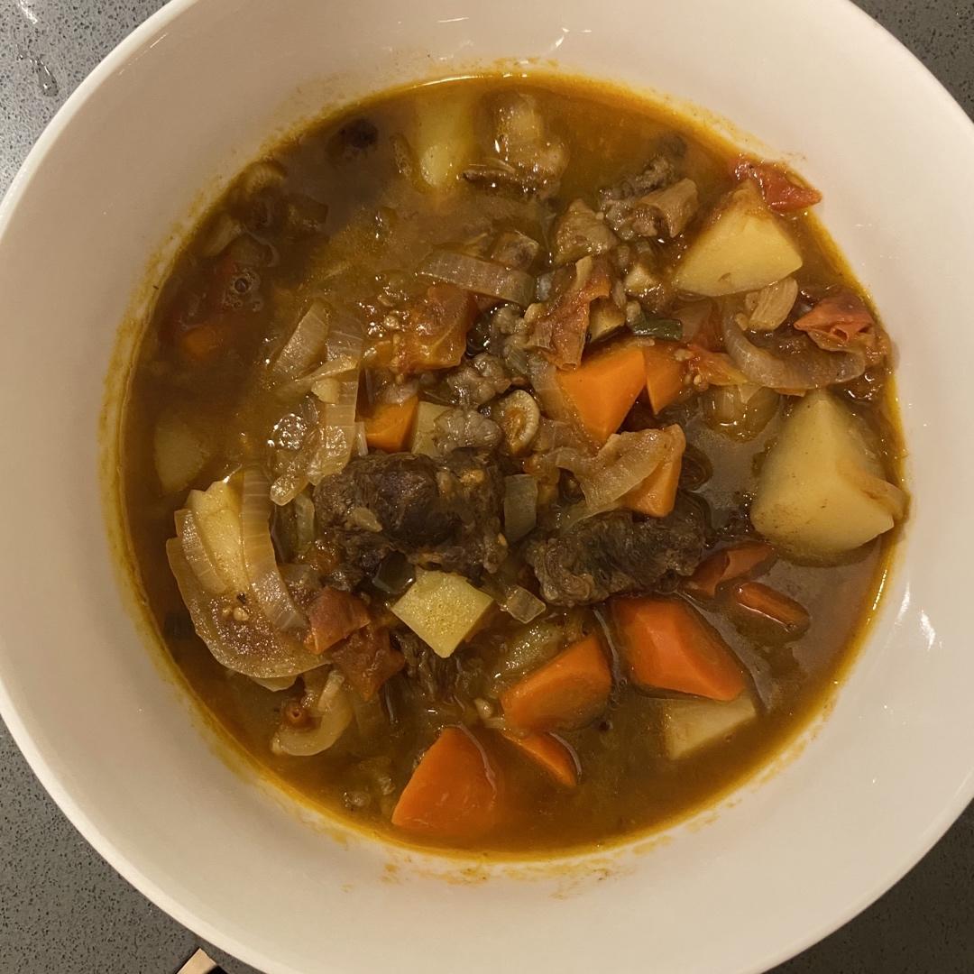 番茄土豆炖牛腩