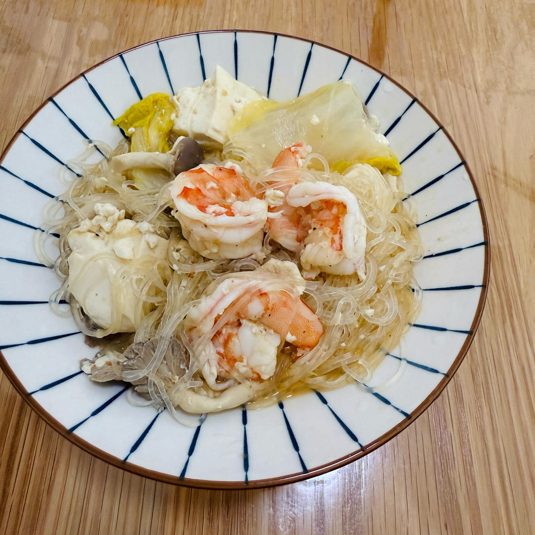 海鲜豆腐煲