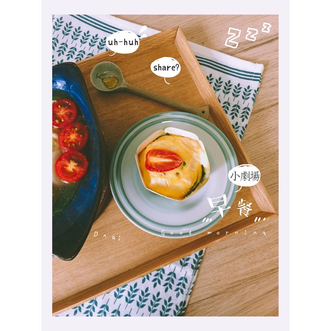 早餐鸡蛋杯cupcake Frittata