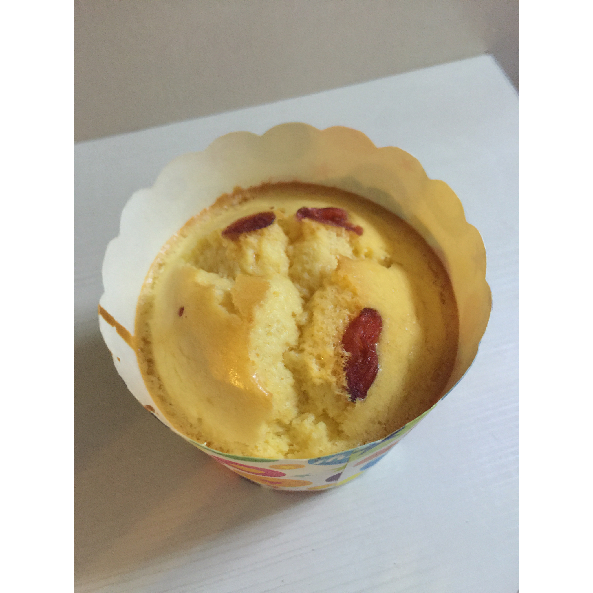 软绵绵的纸杯蛋糕