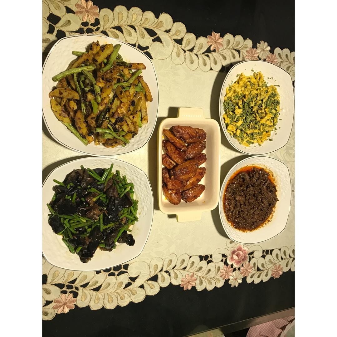 省时少油的干煸四季豆
