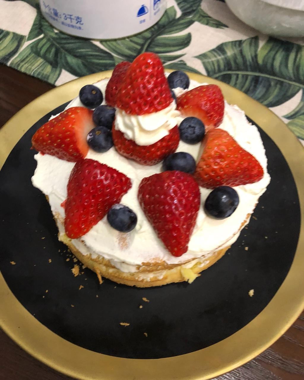 圣诞呆萌裸蛋糕