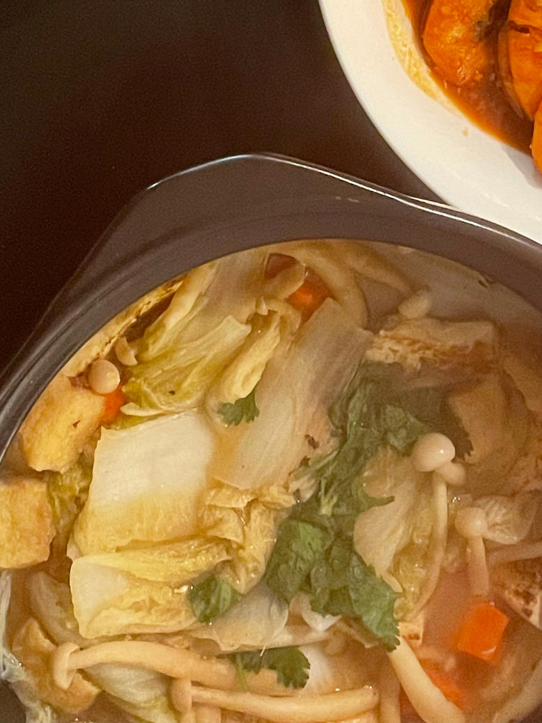 好吃到连汤汁都不剩的白菜焖豆泡，给肉都不换