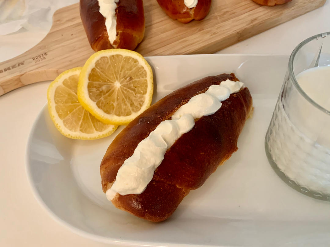 超软老奶油面包