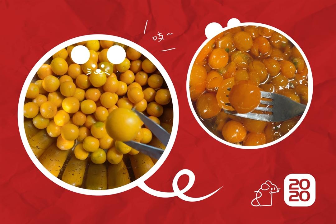 对孩子超级有效的止咳食物---冰糖金桔