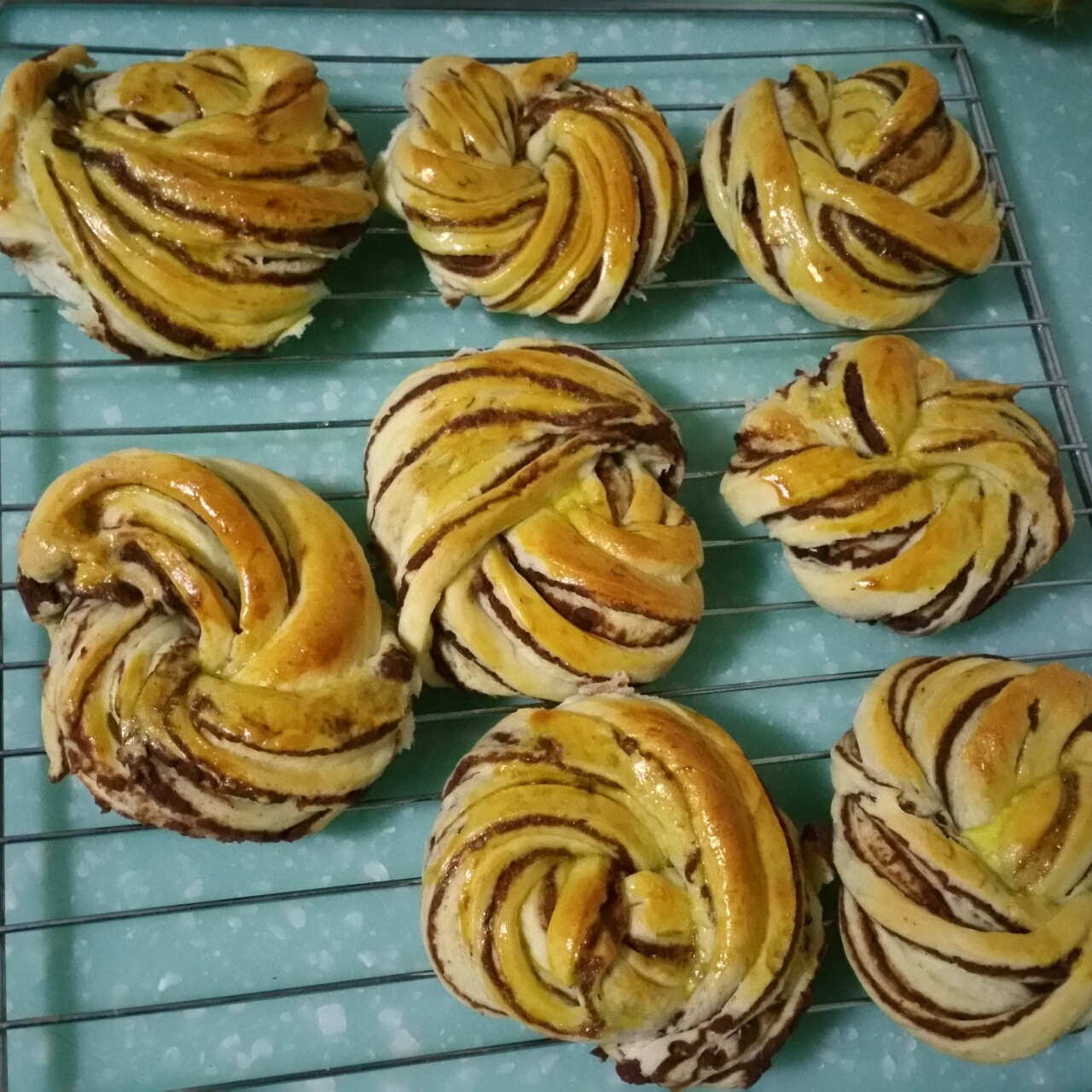 豆沙卷面包