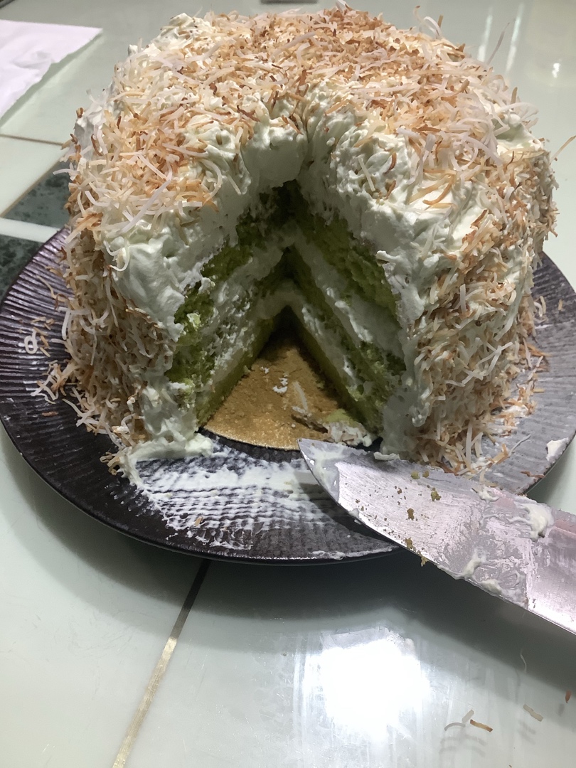 香兰椰子奶油蛋糕
