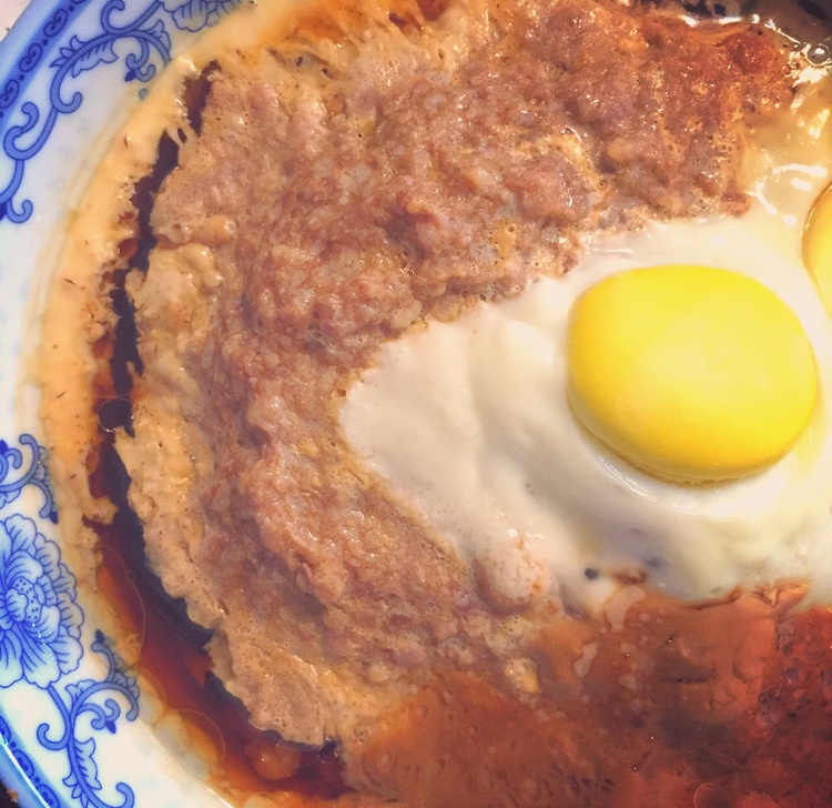 肉饼子炖蛋