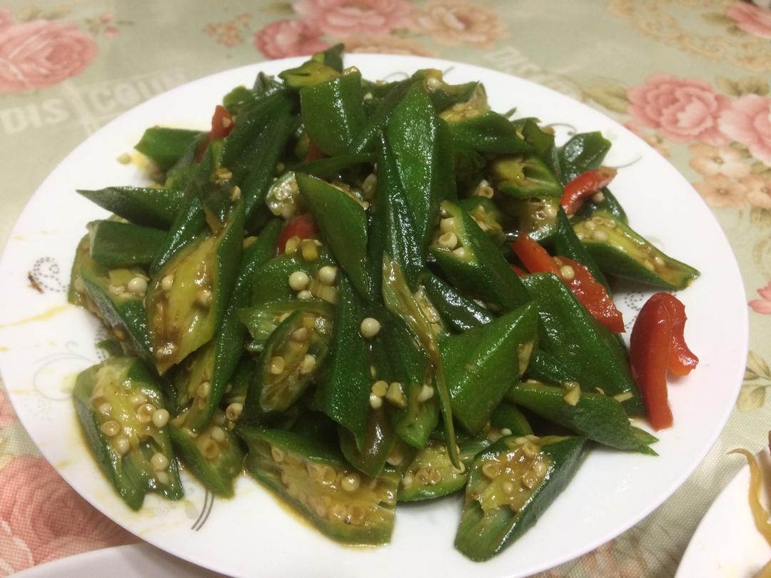 蚝油秋葵