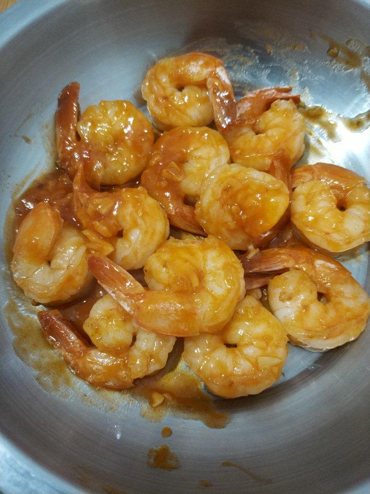 黄晓明茄汁大虾－中餐厅