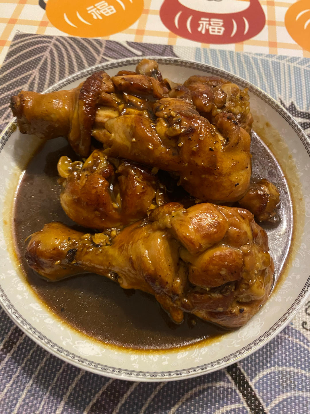 🔥好吃到飙泪的秘汁多汁蒜香鸡腿，鲜嫩到流口水。
